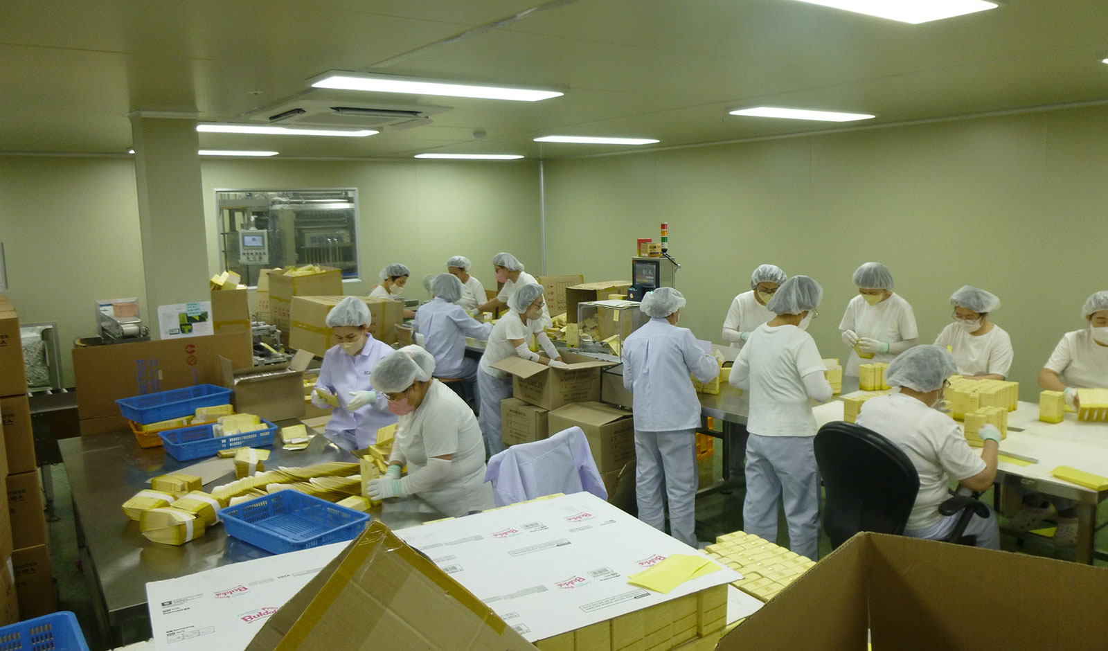 製造工場の見学と品質管理